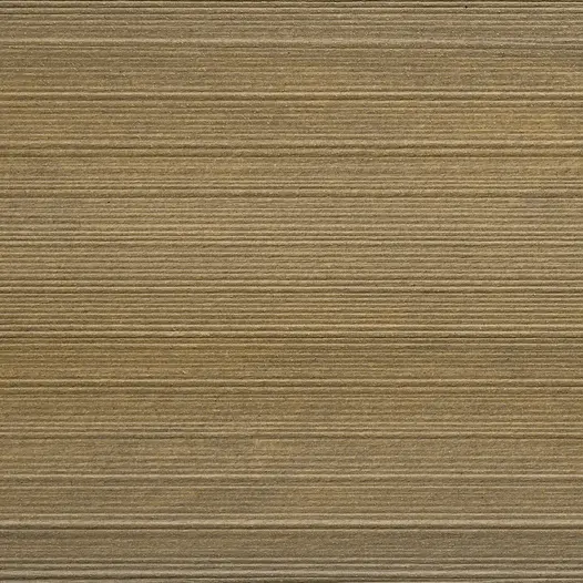 Close-up of Decking Fascia Board in Amber, showing textured surface. Part of London Stone’s range of Decking Boards UK.