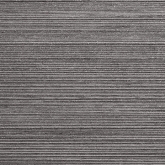 Close-up of square of Traditional DesignBoard composite decking plank, showing tones and lined texture. Free UK delivery available. 